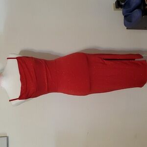 Inspired Hearts red dress S